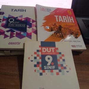 9.SINIF TARİH SORU BANKALARI(Karekök-Nitelik-bes) 3 KİTAP
