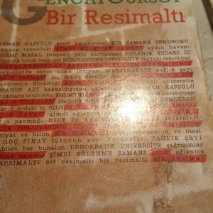 BİR RESİMALTI /Gencay GÜRSOY