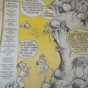 CINGAR Haftalık Aykırı Mizah Dergisi-22-12 Nisan 1991
