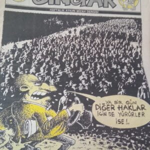CINGAR Haftalık Aykırı Mizah Dergisi-9-11 OCAK 1991