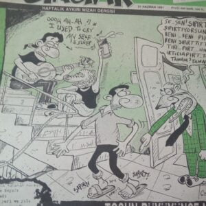 CINGAR Haftalık Aykırı Mizah Dergisi-Sayı 32-21 Haziran 1991