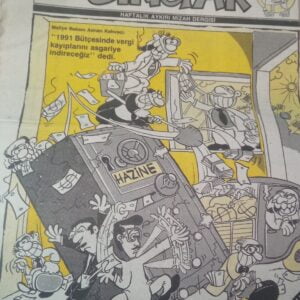 CINGAR Haftalık Aykırı Mizah Dergisi-Sayı 8-4 OCAK 1991