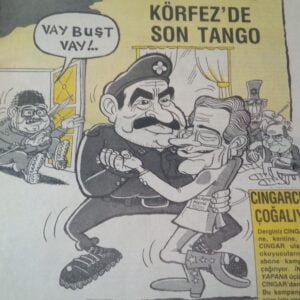 CINGAR Haftalık Aykırı Mizah Dergisi-sayı 5-14 ARALIK 1990