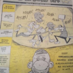 CINGAR Haftalık Aykırı Mizah Dergisi_1991