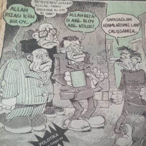 CINGAR Haftalık Aykırı Mizah Dergisi-sayı 16-1 Mart 1991