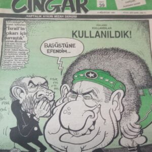 CINGAR Haftalık Aykırı Mizah Dersi-Sayı 39-9 Ağustos 1991