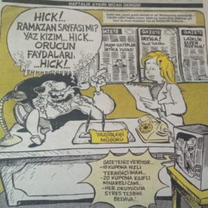 CINGAR Haftalık Aykırı Mizah Dergisi-S.18-15 Mart 1991
