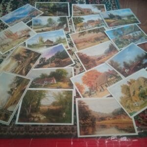 RENKLİ KÖY MANZARALARI (KARTPOSTAL 25 ADET)/Keskin COLOR