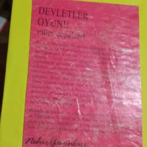 DEVLETLER OYUNU(Bir CIA Ajanının Anıları)/Miles COPELAND