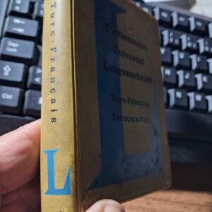 DİCTİONNAİRE UNİVERSEL LANGENSCHEİDT-Turc-Français &Français-Turc/H.J.KORNRUMPF
