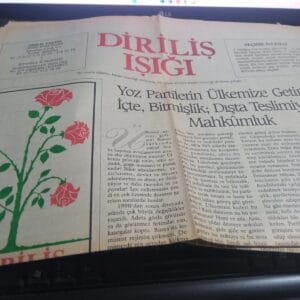 DİRİLİŞ IŞIĞI-DİRİLİŞ BİLDİRİSİ-1990 (DİRİLİŞ PARTİSİ GENEL BAŞKANLIĞI BASIN BİLDİRİ METNİ)/Sezai KARAKOÇ