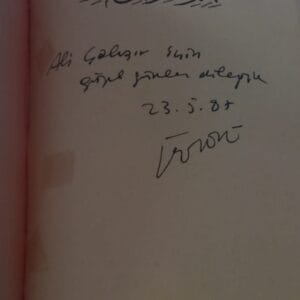 FAYDASIZ YAZILAR/İsmet ÖZEL(Yazar imzalı ve ithaflı)
