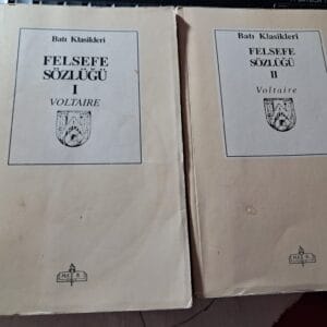 FELSEFE SÖZLÜĞÜ(I-II Cilt Takım)/VOLTAİRE