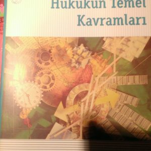 HUKUKUN TEMEL KAVRAMLARI-AÖF/Ufuk AYDIN