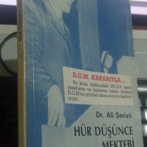 HÜR DÜŞÜNCE MEKTEBİ/Dr. Ali ŞERİATİ