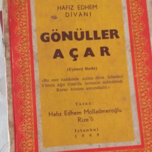 Hafız Ethem Divanı GÖNÜLLER AÇAR/Hafız Ethem Mollaömeroğlu(Rize'li)
