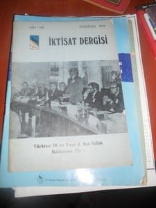 İktisat dergisi/1978 -1989 (2 ADET)