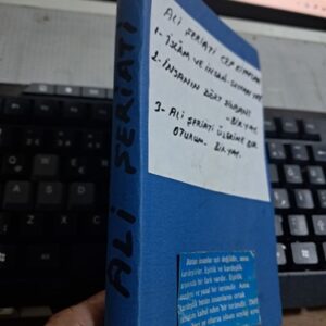 İSLÂM VE İNSAN-İNSANIN DÖRT ZİNDANI-ALİ ŞERİATİ ÜZERİNE BİR OTURUM( 3 kitap bir arada)/Ali ŞERİATİ