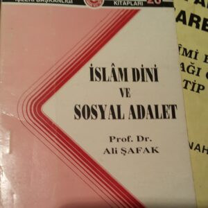 İslam Dini ve Sosyal Adalet/Prof Dr. Ali ŞAFAK