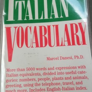 BARRON'S ITALIAN VOCABULARY/Marcel DANESİ