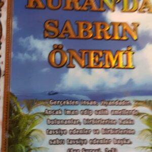 KUR'AN'DA SABRIN ÖNEMİ/Harun YAHYA