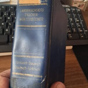 LANGENSCHEIDTS TASCHEN WÖRTERBÜCHER(Türkisch-Deutsch&Deutsch-Türkisch/Prof.Dr.Karl STEUERWALD