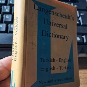 LANGENSCHEİDT'S UNİVERSAL DİCTİONARY(Türkish-English&English-Türkish/H.J.KORNRUMPF