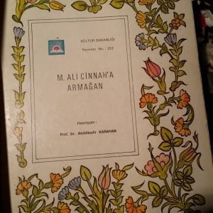 M.ALİ CİNNAH'A ARMAĞAN/Prof. Dr. Abdülkadir KARAHAN