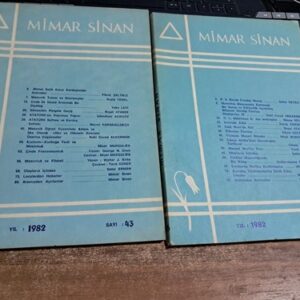 MİMAR SİNAN (Yıl 1982 Sayı 43-46) /Hür ve Kabul Edilmiş Masonlar