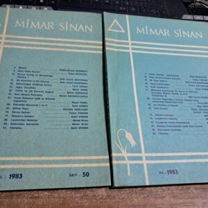 MİMAR SİNAN (Yıl 1983 Sayı 48-50) /Hür ve Kabul Edilmiş Masonlar