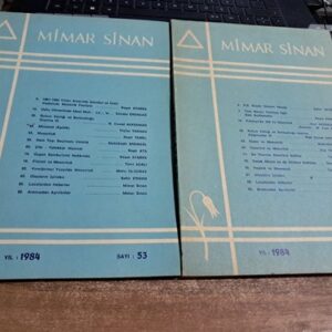 MİMAR SİNAN (Yıl 1984 Sayı 53-54) /Hür ve Kabul Edilmiş Masonlar