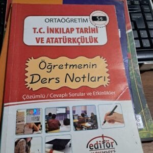 ORTAÖĞRETİM T.C.İNKILÂP TARİHİ VE ATATÜRKÇÜLÜK Öğretmenin Ders Notları/Halis ÇAPAK