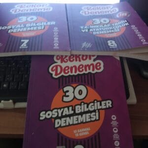 6.7.8 SINIFLAR SOSYAL VE İNKILÂP TARİHİ REKOR DENEME-(3 KİTAP) /START FEN YAYINCILIK