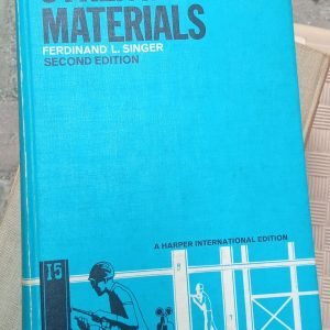 STRENGTH OF MATERIALS/Ferdınand L.Sınger