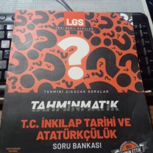 TAHMİNMATİK LGS 8.SINIF T.C İNKILAP TARİHİ VE ATATÜRKÇÜLÜK  SORU BANKASI/KOMİSYON