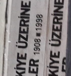 TÜRKİYE ÜZERİNE TEZLER 1-2/YALÇIN KÜÇÜK
