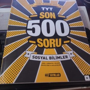TYT SON 500 SORU SOSYAL BİLİMLER/HIZ YAYINLARI