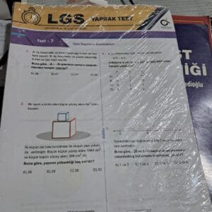 LGS MATEMATİK YAPRAK TEST/DAKİKA YAYINLARI