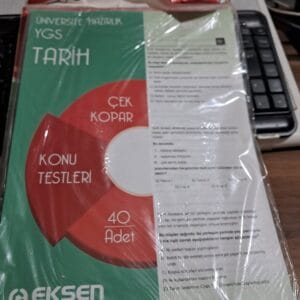 YGS TARİH KONU TESTLERİ (40 Adet)/Eksen Yayınları