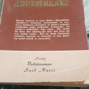 ZÜHRETÜNNUR/Bediüzzaman Said Nursi