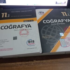 eis Yayınları 11.SINIF COĞRAFYA DERS ANLATIM FÖYÜ VE SORU BANKASI(2 KİTAP)