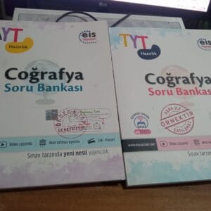 eis Yayınları AYT-TYT HAZIRLIK COĞRAFYA SORU BANKASI (2 KİTAP)