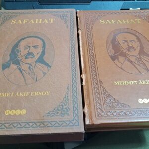 SAFAHAT (HECE YAY-ÖZEL BASIM)/Mehmed Âkif ERSOY