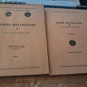 SURİYE SELÇUKLULARI I-II/ Prof. Dr. Ali SEVİM