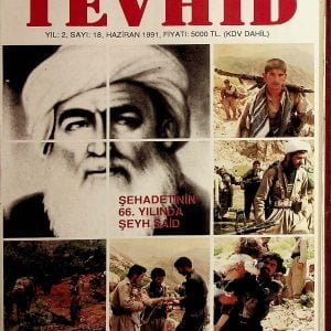 TEVHİD - Aylık Dergi /1990-1991(5 ADET FARKLI SAYI)