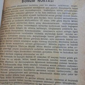 TÜRK BASININDA 27 MAYIS / DERLEME
